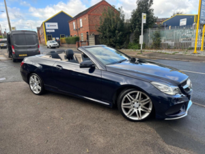 2014 Mercedes-Benz E Class 2.1 E250 Cdi Amg Sport Cabriolet G-Tronic+ Euro 5 (s/s) 2dr in Blue — image 6