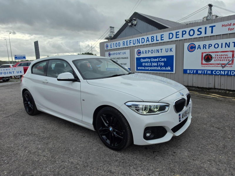 2017 BMW 1 Series 2.0 120d M Sport Euro 6 (s/s) 3dr in White — image 1
