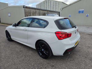 2017 BMW 1 Series 2.0 120d M Sport Euro 6 (s/s) 3dr in White — image 4
