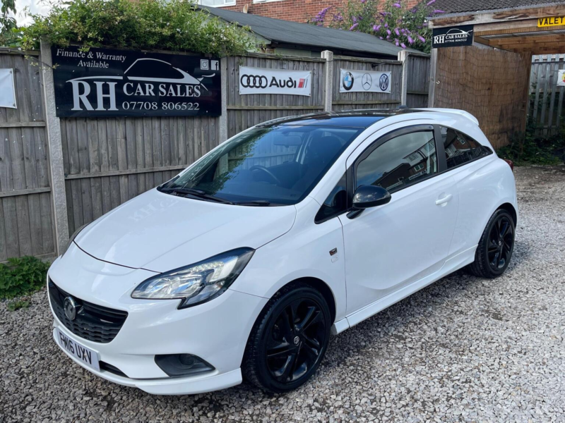 2016 Vauxhall Corsa 1.4i Ecoflex Limited Edition Euro 6 3dr in White — image 1