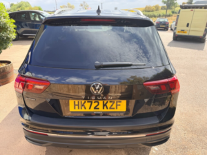 2022 Volkswagen Tiguan Allspace 1.5 Tsi Life SUV 5dr Petrol DSG Euro 6 (s/s) (150 Ps) in Black — image 3
