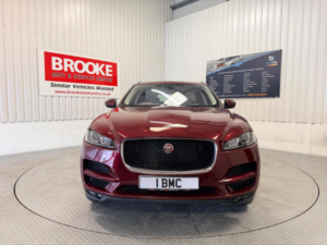2016 Jaguar F-Pace 2.0 D180 Portfolio Auto AWD Euro 6 (s/s) 5dr in Red — image 5