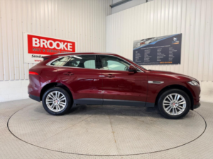 2016 Jaguar F-Pace 2.0 D180 Portfolio Auto AWD Euro 6 (s/s) 5dr in Red — image 6