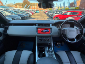 2017 Land Rover Range Rover Sport 5.0 V8 Svr Auto 4WD Euro 6 (s/s) 5dr in Blue — image 2