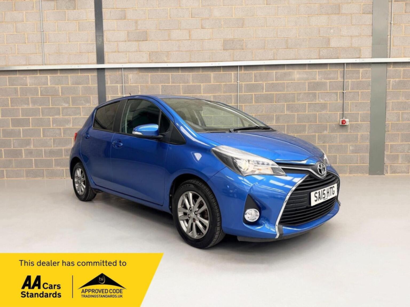 2015 Toyota Yaris 1.33 Dual Vvt-I Icon Euro 5 5dr Euro 5 in Blue — image 1