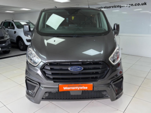 2023 Ford Transit Custom 2.0 320 Ecoblue Limited Crew Van Auto L2 H1 Euro 6 5dr in Grey — image 3