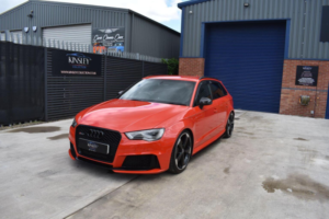 2015 Audi Rs3 2.5 Tfsi Sportback S Tronic Quattro Euro 6 (s/s) 5dr (nav) in Red — image 3