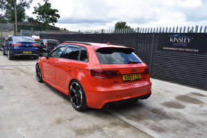 2015 Audi Rs3 2.5 Tfsi Sportback S Tronic Quattro Euro 6 (s/s) 5dr (nav) in Red — image 5