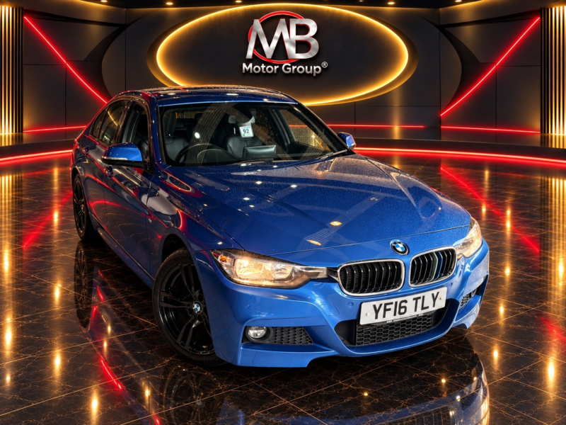 2016 BMW 3 Series 2.0 320d Xdrive M Sport Saloon in Blue — image 1
