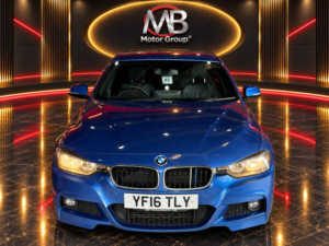 2016 BMW 3 Series 2.0 320d Xdrive M Sport Saloon in Blue — image 3
