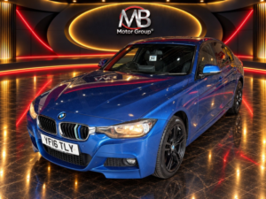 2016 BMW 3 Series 2.0 320d Xdrive M Sport Saloon in Blue — image 4