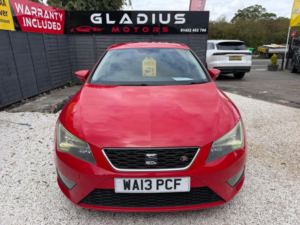 2013 SEAT Leon 2.0 Tdi Cr Fr Euro 5 (s/s) 5dr in Red — image 2