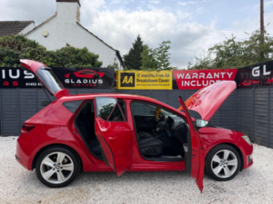 2013 SEAT Leon 2.0 Tdi Cr Fr Euro 5 (s/s) 5dr in Red — image 6
