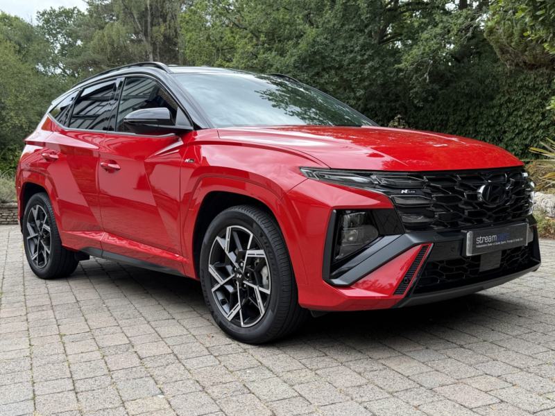 2025 Hyundai Tucson 1.6 Tucson Nline 1.6t Mt +2tr My25 in Red — image 1
