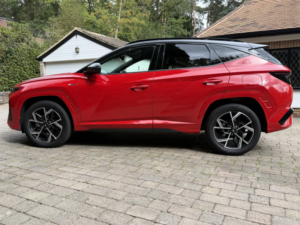 2025 Hyundai Tucson 1.6 Tucson Nline 1.6t Mt +2tr My25 in Red — image 4