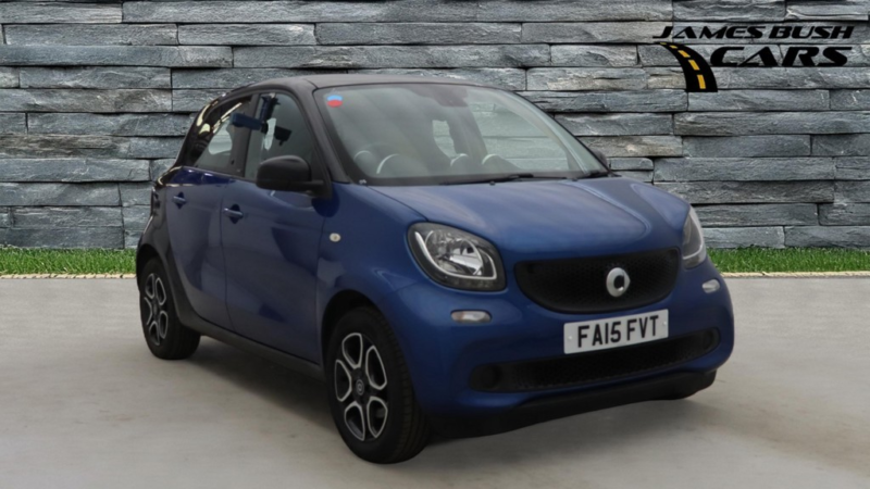 2015 Smart Forfour 1.0 Prime in Blue — image 1