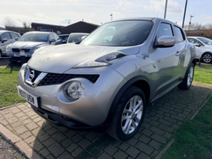 2017 Nissan Juke 1.5 Dci N-Connecta Euro 6 (s/s) 5dr in Silver — image 3