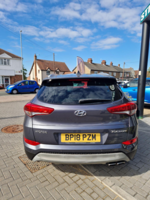 2018 Hyundai Tucson 1.6 T-Gdi Go! Se Dct Euro 6 5dr in Grey — image 6