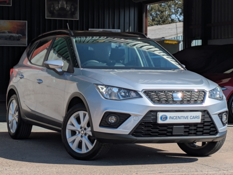 2019 SEAT Arona 1.0 Tsi Se Technology SUV Manual. Sat Nav. Carplay. Rear Parking Sensors. Bluetooth. in Silver — image 1