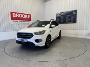 2017 Ford Kuga 2.0 Tdci Ecoblue St-Line Euro 6 (s/s) 5dr in White — image 6