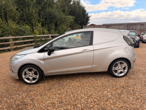2012 Ford Fiesta Van 1.6 Tdci Sport Panel Van 3dr in Silver — image 5