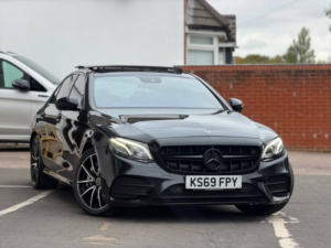 2019 Mercedes-Benz E Class 2.9 E350d Amg Line Edition (premium Plus) Saloon 4dr Diesel G-Tronic+ Euro 6 (s/s) (286 Ps) in Black — image 3
