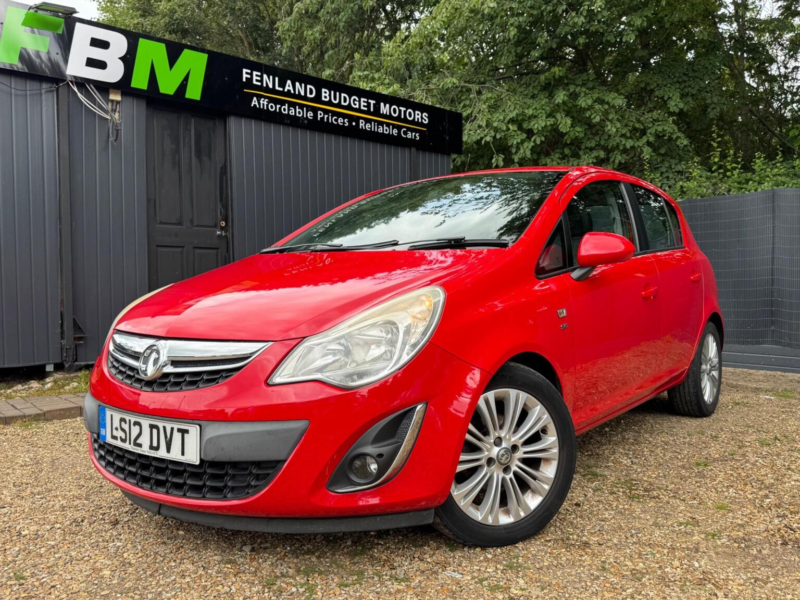 2012 Vauxhall Corsa 1.3 Cdti Ecoflex Se Euro 5 5dr in Red — image 1