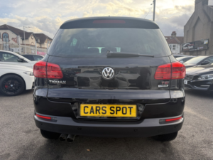 2016 Volkswagen Tiguan 1.4 Tsi Lounge Ed Bmt Fresh Import Verified Mile Finance Avb in Black — image 6
