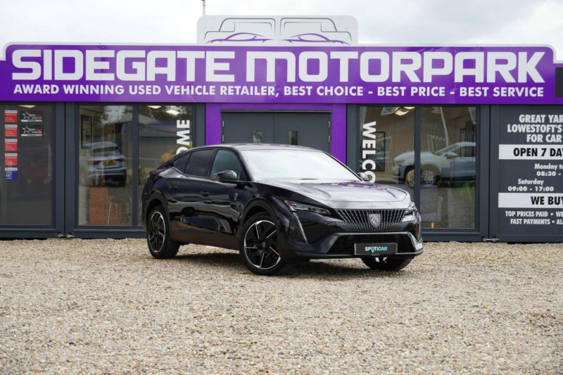 2024 Peugeot 408 1.2 Puretech Gt Fastback Eat Euro 6 (s/s) 5dr in Black — image 1