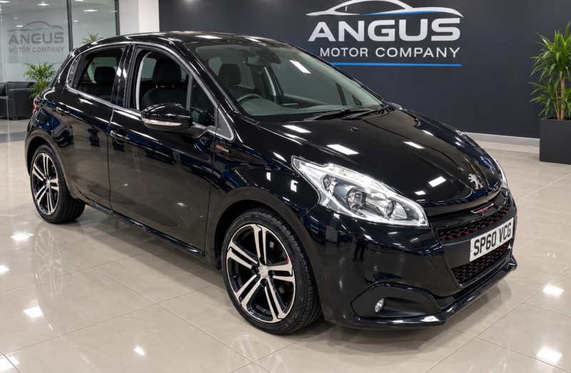 2018 Peugeot 208 1.2 Puretech Gt Line Hatchback 5dr Petrol Manual Euro 6 (s/s) (110 Ps) in Black — image 1