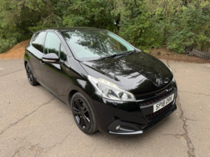 2018 Peugeot 208 1.2 Puretech Gt Line Hatchback 5dr Petrol Manual Euro 6 (s/s) (110 Ps) in Black — image 2