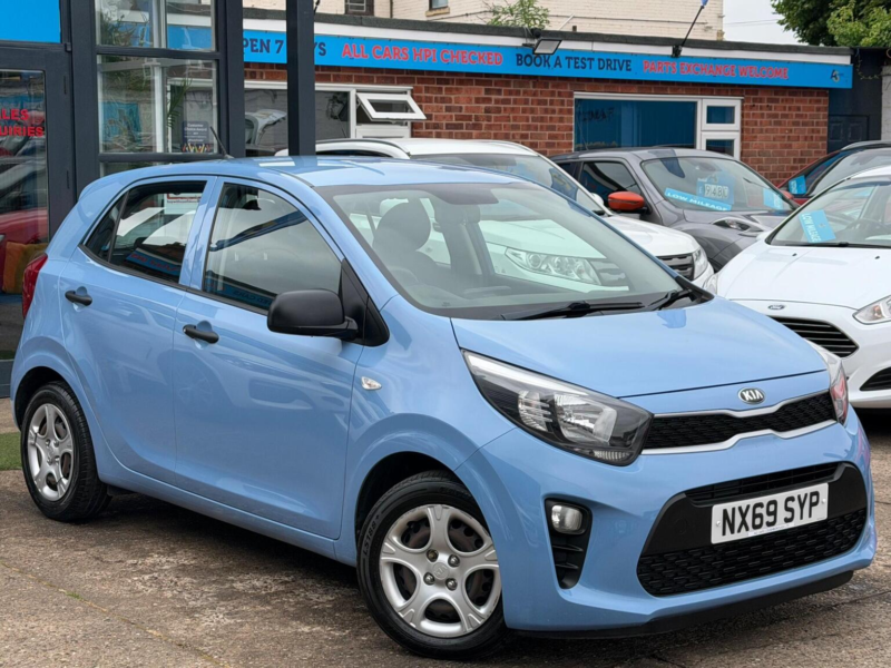 2019 Kia Picanto 1.0 1 Euro 6 5dr in Blue — image 1