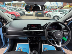 2019 Kia Picanto 1.0 1 Euro 6 5dr in Blue — image 2