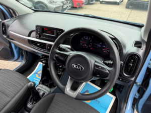 2019 Kia Picanto 1.0 1 Euro 6 5dr in Blue — image 3