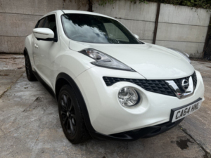 2014 Nissan Juke 1.2 Dig-T Tekna in White — image 2