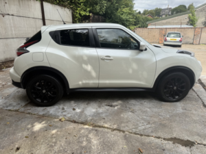 2014 Nissan Juke 1.2 Dig-T Tekna in White — image 3
