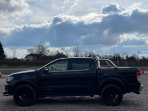 2021 Ford Ranger 2.0 Ecoblue Limited Auto 4WD Euro 6 (s/s) 4dr in Black — image 3