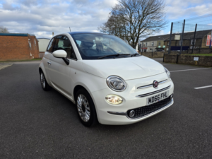 2016 Fiat 500 1.2 500 My16 1.2 69hp Lounge My16 in White — image 3