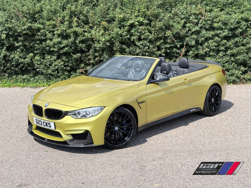 2014 BMW M4 3.0 M4 Convertible in Yellow — image 1