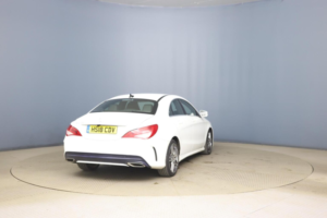 2018 Mercedes-Benz Cla 1.6 Cla180 Amg Line Edition Coupe Euro 6 (s/s) 4dr in White — image 4