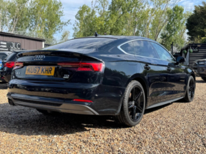 2017 Audi A5 2.0 Tdi Ultra S Line Sportback Euro 6 (s/s) 5dr in Black — image 2