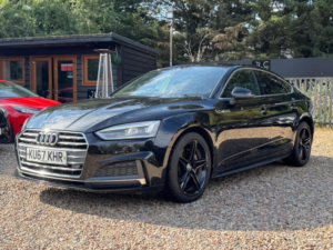 2017 Audi A5 2.0 Tdi Ultra S Line Sportback Euro 6 (s/s) 5dr in Black — image 6