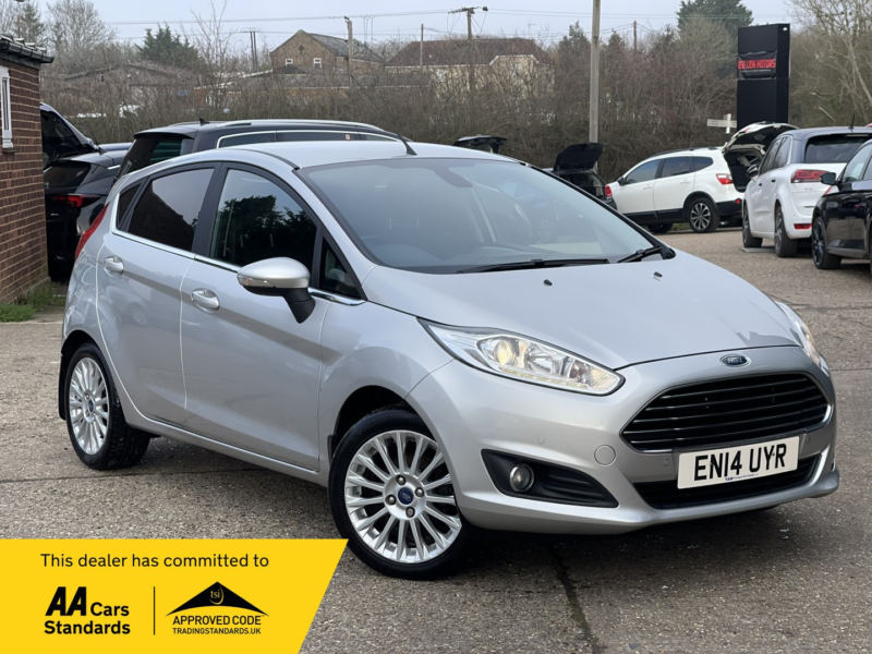 2014 Ford Fiesta 1.6 Titanium in Silver — image 1
