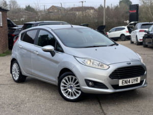 2014 Ford Fiesta 1.6 Titanium in Silver — image 2