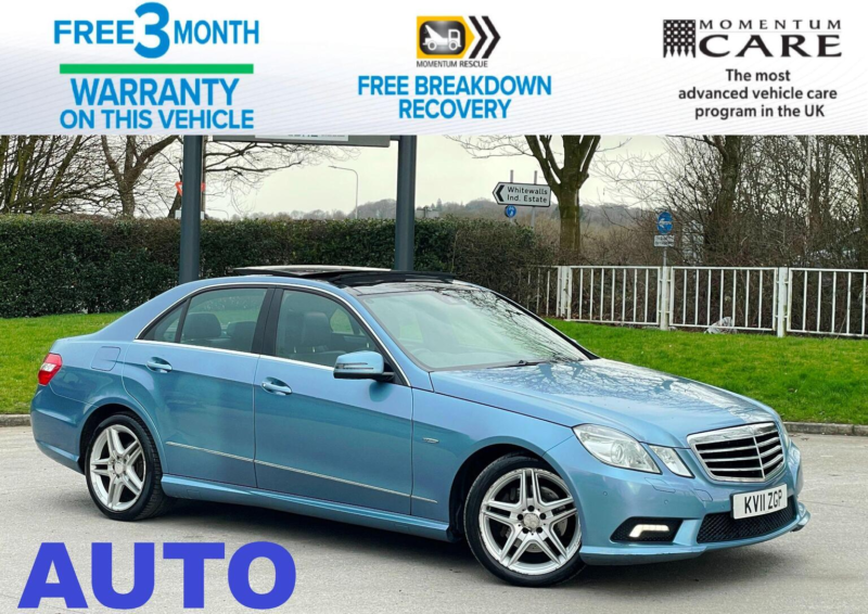 2011 Mercedes-Benz E Class 2.1 E250 Cdi Blueefficiency Sport Tiptronic Euro 5 4dr in Blue — image 1