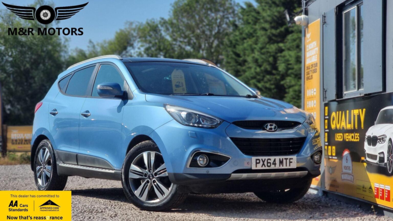 2014 Hyundai Ix35 2.0 Crdi Premium Panorama Auto 4WD Euro 5 5dr in Blue — image 1