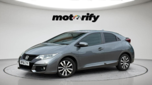 2017 Honda Civic 1.6 I-Dtec Sport Euro 6 (s/s) 5dr in Silver — image 2