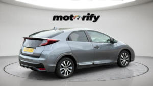2017 Honda Civic 1.6 I-Dtec Sport Euro 6 (s/s) 5dr in Silver — image 6