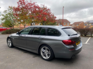2016 BMW 5 Series 2.0 520d M Sport Touring Auto Euro 6 (s/s) 5dr in Grey — image 5