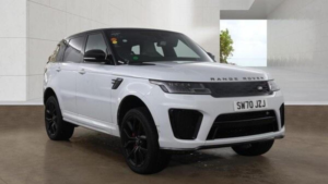 2020 Land Rover Range Rover Sport 5.0 P575 V8 Svr Auto 4WD Euro 6 (s/s) 5dr in White — image 6